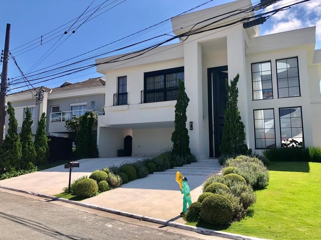 Casa de luxo em condomínio na Aldeia da Serra com 5 quartos, 5 suítes e 800m² de área - Santana de Parnaíba-SP