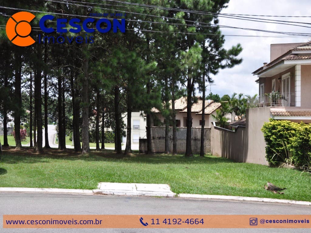 Venda de Terreno em Condomínio na Aldeia da Serra, Santana de Parnaíba-SP: 559,41 m² de Área — foto 1 de 3